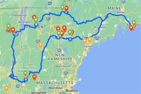 new england road trips